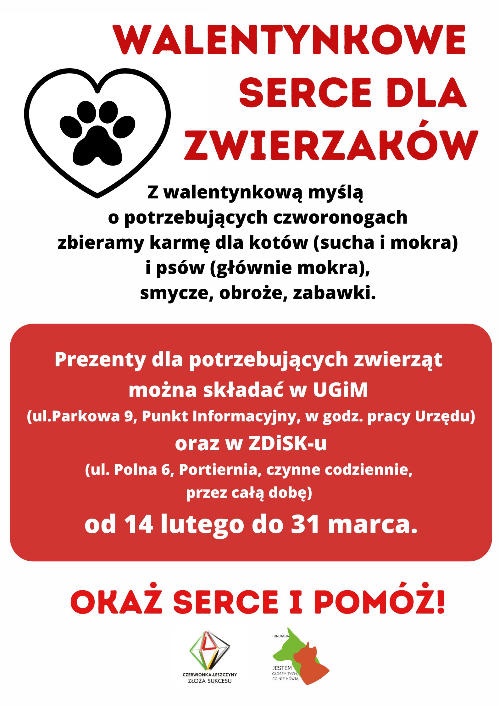 plakat dotyczacy akcji